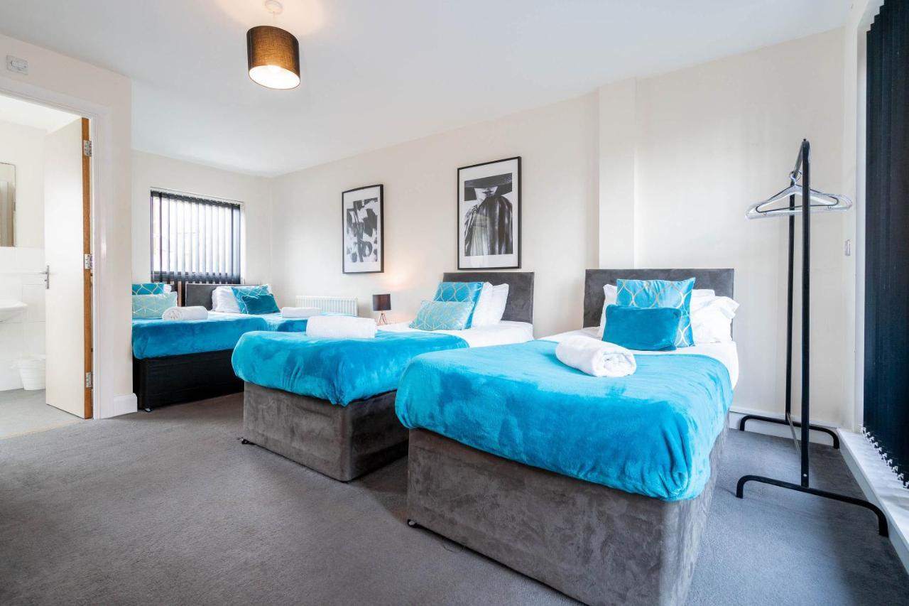 City Centre Townhouse - 3 Bedrooms - Garage - Parking - Top Rated Birmingham Buitenkant foto