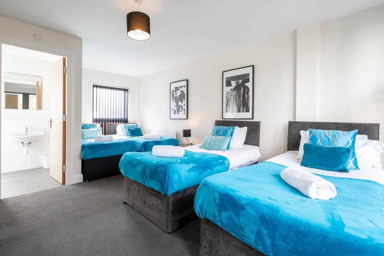 City Centre Townhouse - 3 Bedrooms - Garage - Parking - Top Rated Birmingham Buitenkant foto